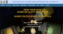 Desktop Screenshot of ezorbcalcium.com